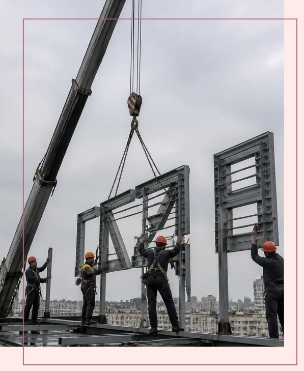 Крышные вывески в Усолье-Сибирском по цене от 258000 р. | Аванза-Сль