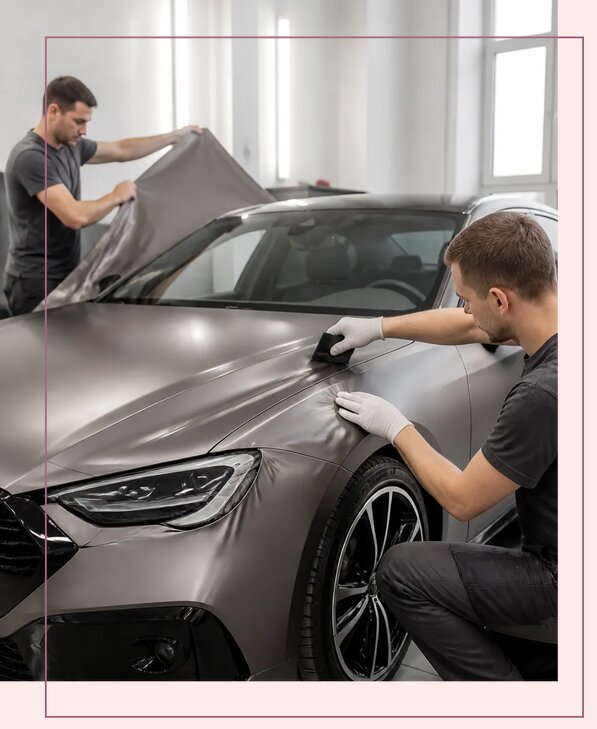 Оклейка автомобилей в Усолье-Сибирском по цене от 25800 р. | Аванза-Сль